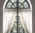 Diy Half Round Window Treatments