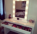 Broadway Lighted Vanity Makeup Desk
