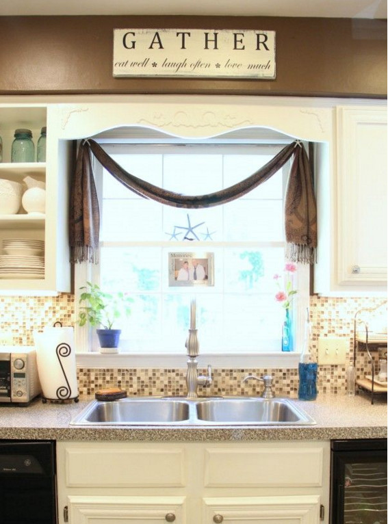 Diy Kitchen Window Treatments