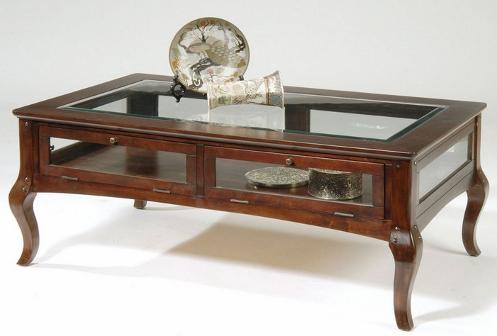 Vintage Shadow Box Coffee Table