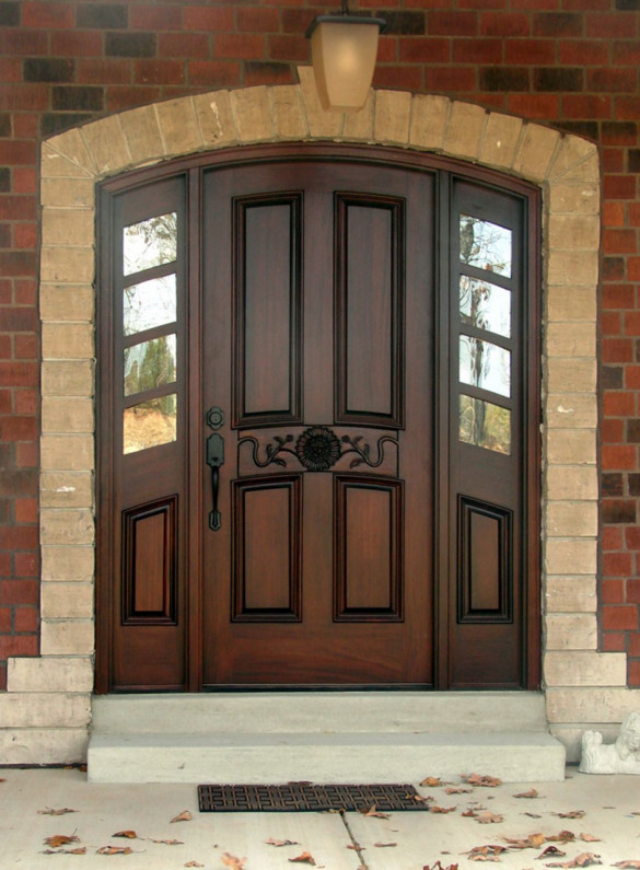 Custom Sidelight Window Treatments
