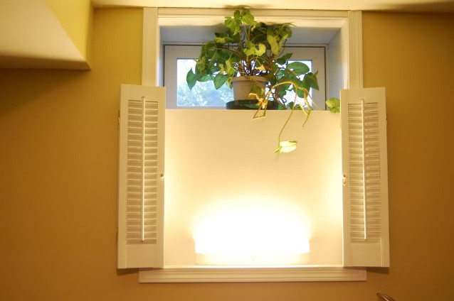 Basement Window Curtains Ideas