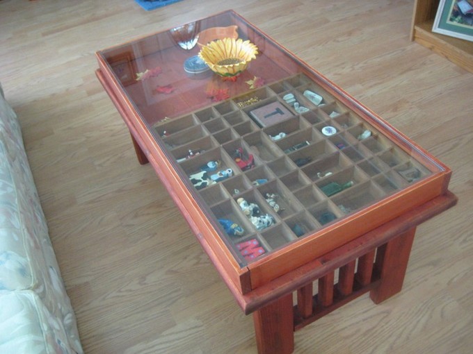 Shadow Box Table Furniture