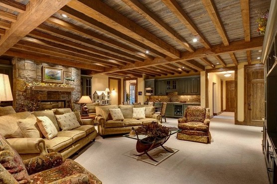 Unique Basement Ceilings