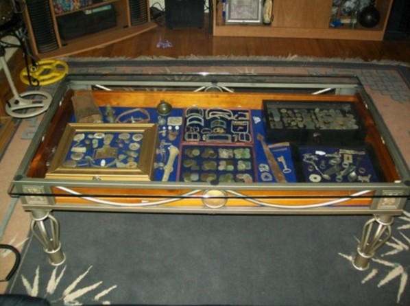 Military Shadow Box Coffee Table