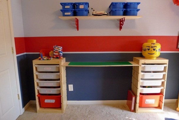 Lego Building Table Ideas
