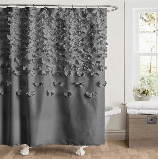 Luxury Shower Curtains With Valance