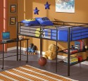 Walker Edison Loft Bed With Desk