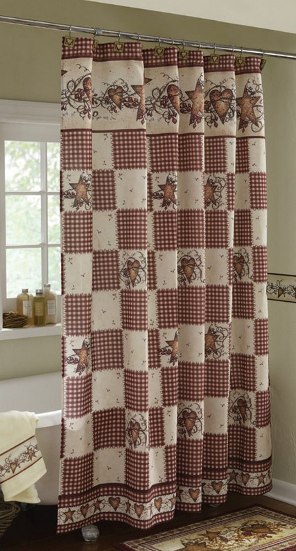 Country Shower Curtains And Accessories