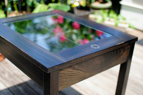 Oak Shadow Box Coffee Table