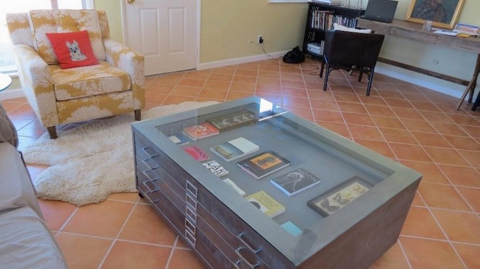 Modern Shadow Box Coffee Table