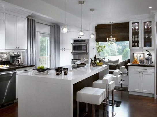 Window Treatments For Contemporary Kitchen
