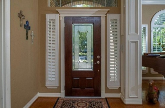 Front Door Sidelight Coverings