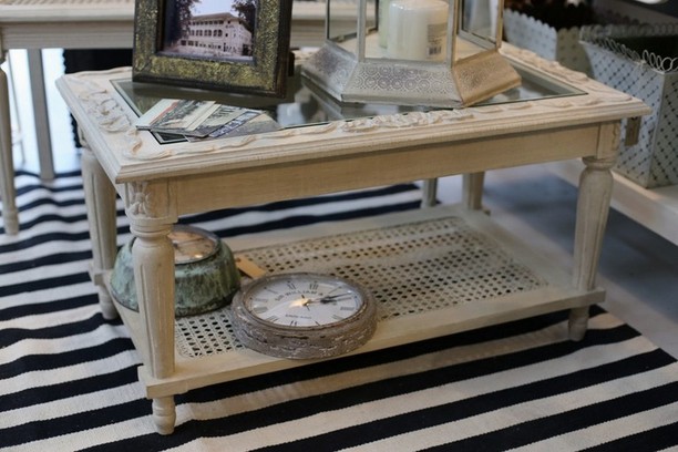 Antique Shadow Box Coffee Table