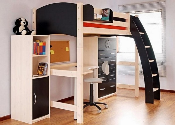 Loft Bed With Desk And Storage