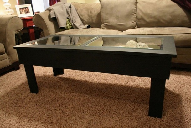 Shadow Box Coffee Table Black