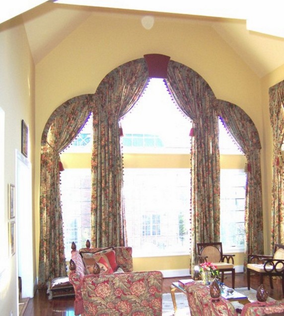 Diy Half Moon Window Treatments