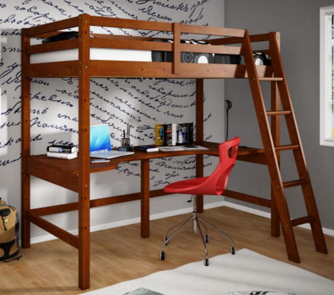 Loft Bed With Desk College