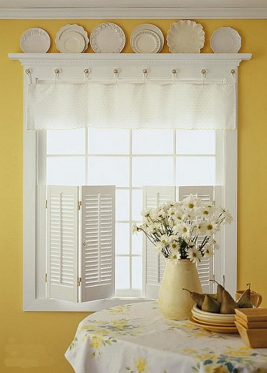 Easy Window Treatments For Kitchen