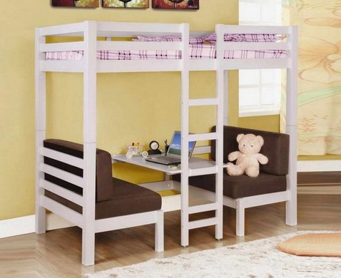 Loft Bed With Desk Pictures