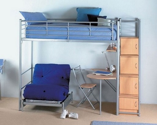 Loft Bed With Desk And Chair