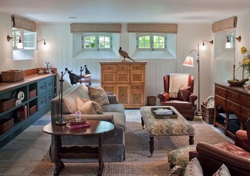 Basement Hopper Window Treatments