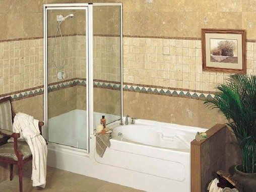 Soaker Tub Shower Combo
