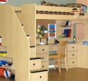 Loft Bed With Desk Diy